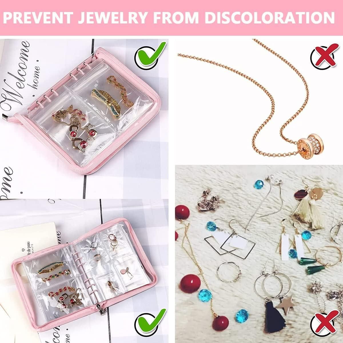 Transparent Jewellery Book With 60 Pocket